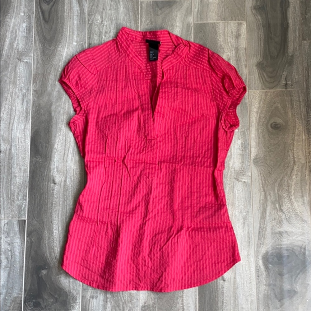Women’s H&M red stripe tunic